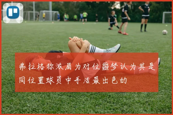 弗拉格称浓眉为对位噩梦认为其是同位置球员中手活最出色的