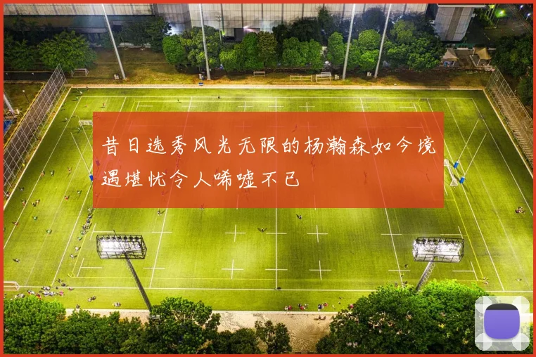 昔日选秀风光无限的杨瀚森如今境遇堪忧令人唏嘘不已